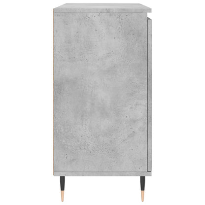 Sideboard Concrete Grey 101.5x35x70 cm Engineered Wood