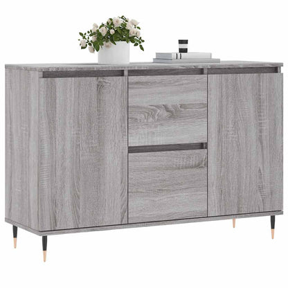 Sideboard Grey Sonoma 101,5x35x70 cm Engineered Wood