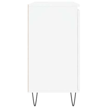 Sideboard White 101,5x35x70 cm Engineered Wood