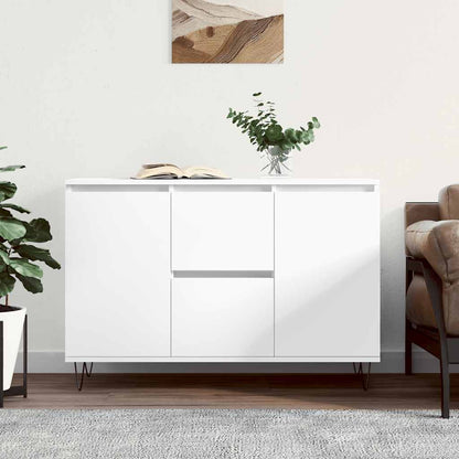 Sideboard White 101,5x35x70 cm Engineered Wood