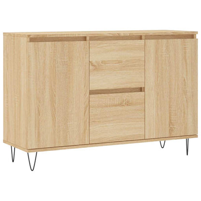 Sideboard Sonoma Oak 101,5x35x70 cm Engineered Wood