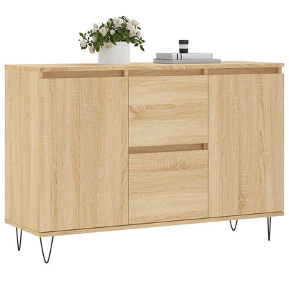 Sideboard Sonoma Oak 101,5x35x70 cm Engineered Wood