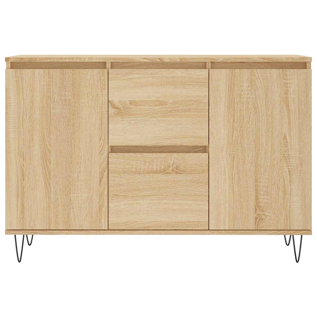 Sideboard Sonoma Oak 101,5x35x70 cm Engineered Wood