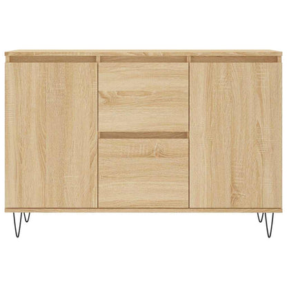 Sideboard Sonoma Oak 101,5x35x70 cm Engineered Wood