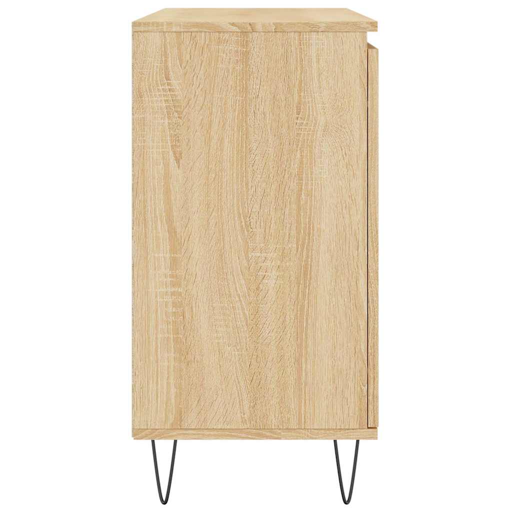 Sideboard Sonoma Oak 101,5x35x70 cm Engineered Wood