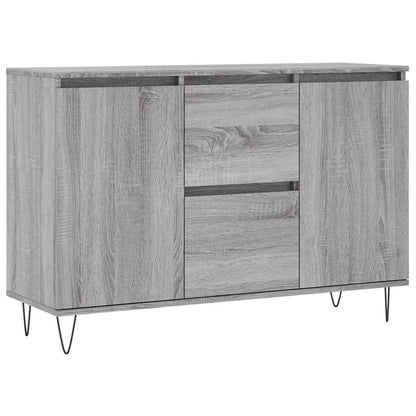 Sideboard Grey Sonoma 101,5x35x70 cm Engineered Wood