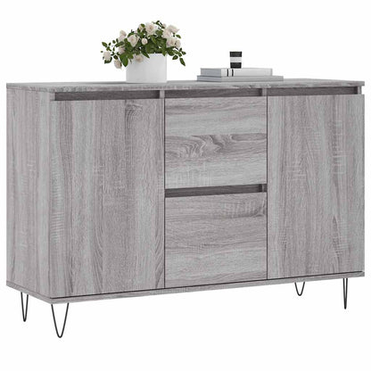 Sideboard Grey Sonoma 101,5x35x70 cm Engineered Wood