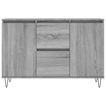 Sideboard Grey Sonoma 101,5x35x70 cm Engineered Wood