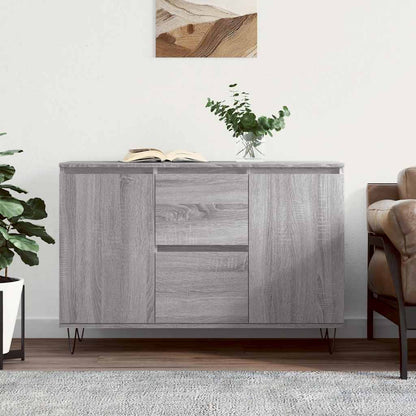 Sideboard Grey Sonoma 101,5x35x70 cm Engineered Wood