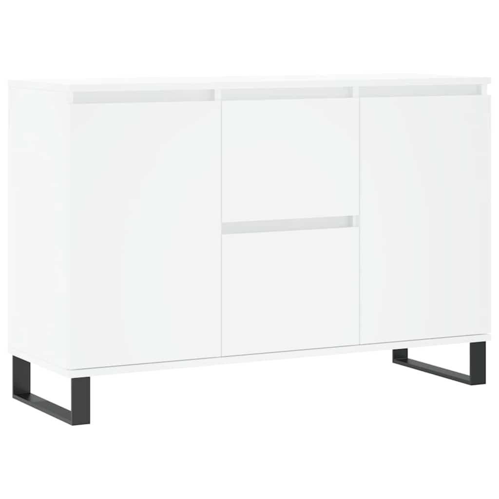 Sideboard White 101,5x35x70 cm Engineered Wood