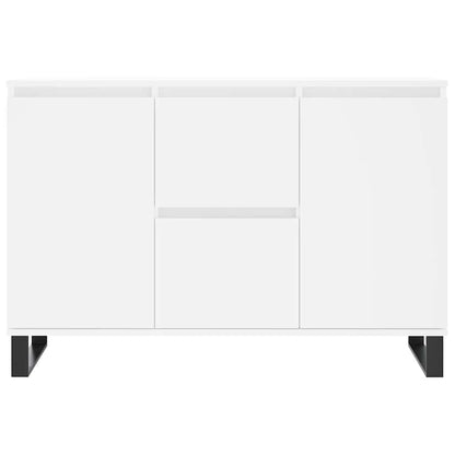 Sideboard White 101,5x35x70 cm Engineered Wood