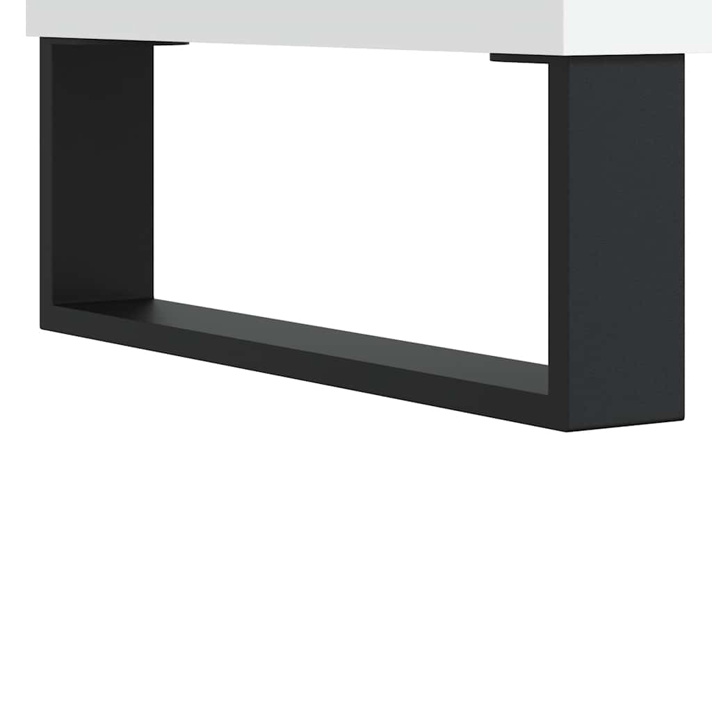 Sideboard White 101,5x35x70 cm Engineered Wood