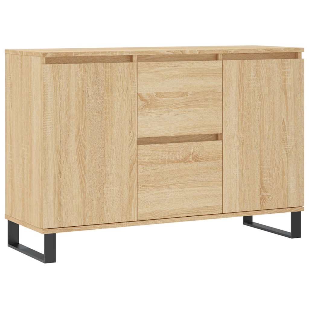 Sideboard Sonoma Oak 101,5x35x70 cm Engineered Wood
