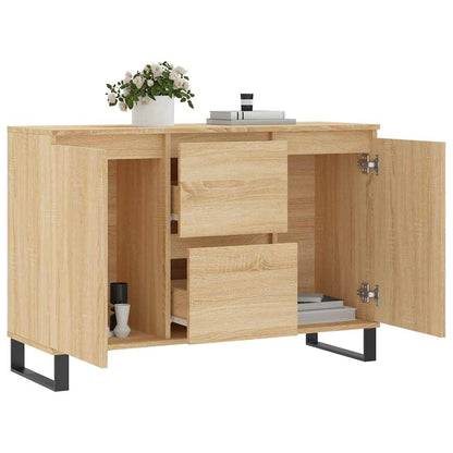 Sideboard Sonoma Oak 101,5x35x70 cm Engineered Wood