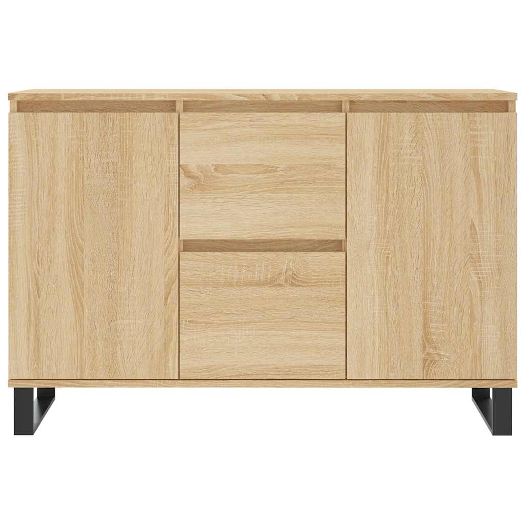 Sideboard Sonoma Oak 101,5x35x70 cm Engineered Wood