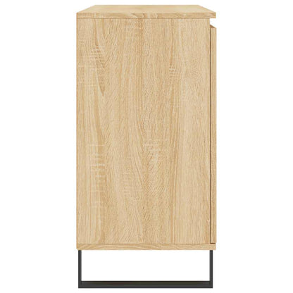 Sideboard Sonoma Oak 101.5x35x70 cm Engineered Wood