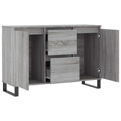 Sideboard Grey Sonoma 101,5x35x70 cm Engineered Wood