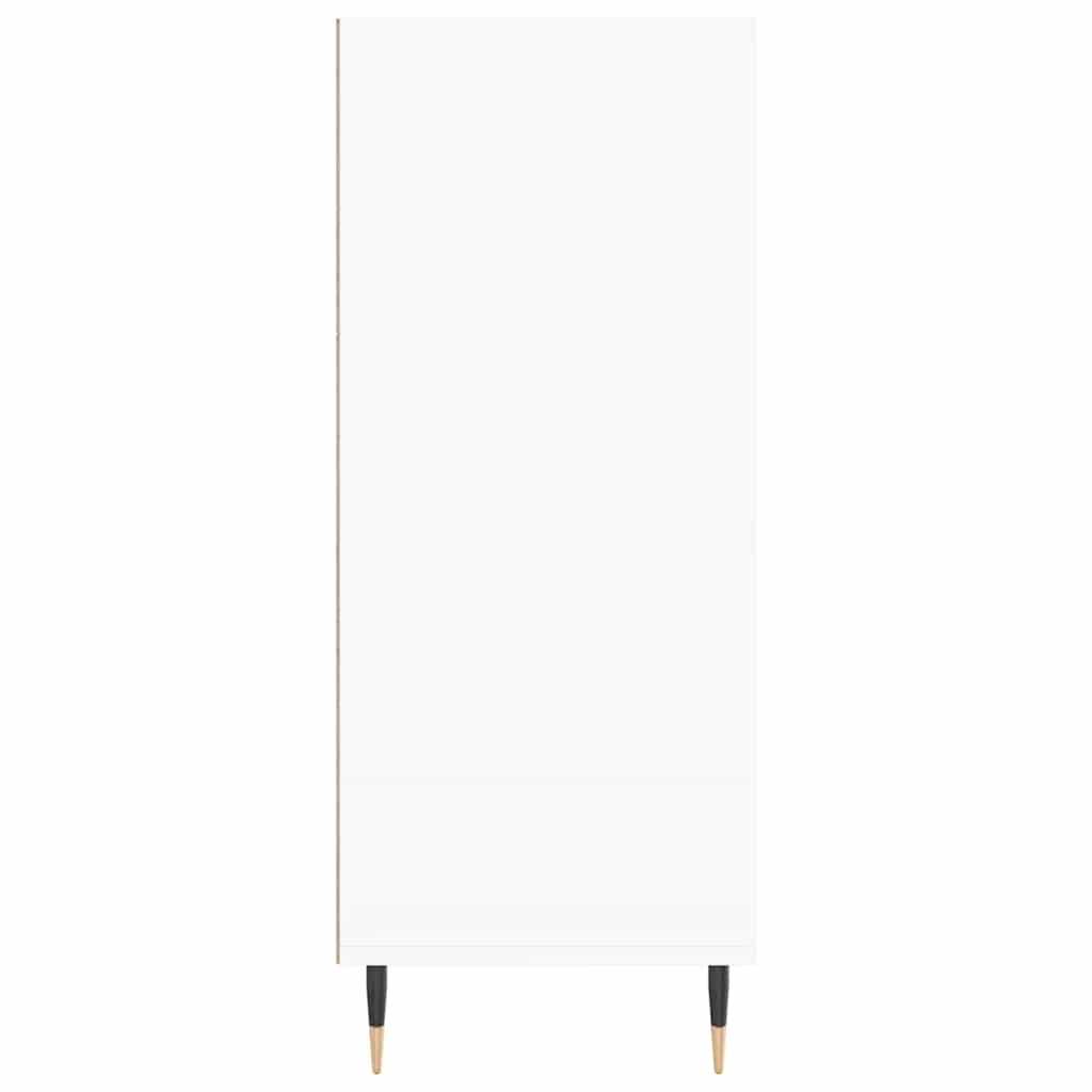 Highboard White 57x35x90 cm Engineered Wood