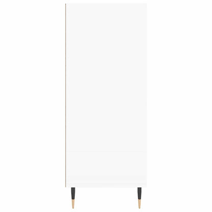 Highboard White 57x35x90 cm Engineered Wood