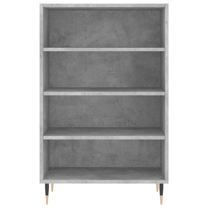 Highboard Concrete Grey 57x35x90 cm Engineered Wood