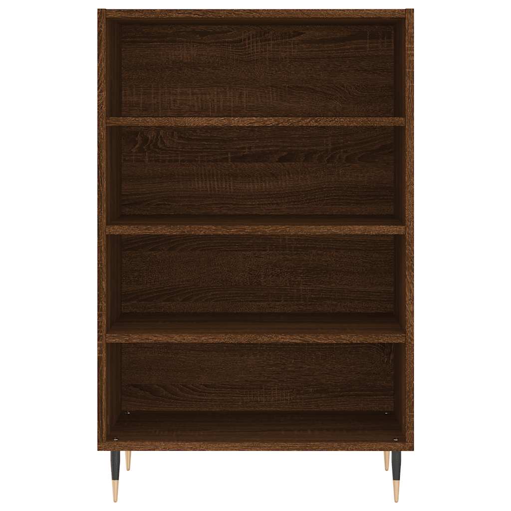 Highboard Brown Oak 57x35x90 cm Engineered Wood