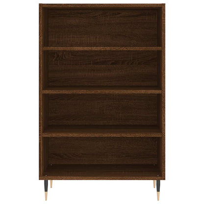 Highboard Brown Oak 57x35x90 cm Engineered Wood