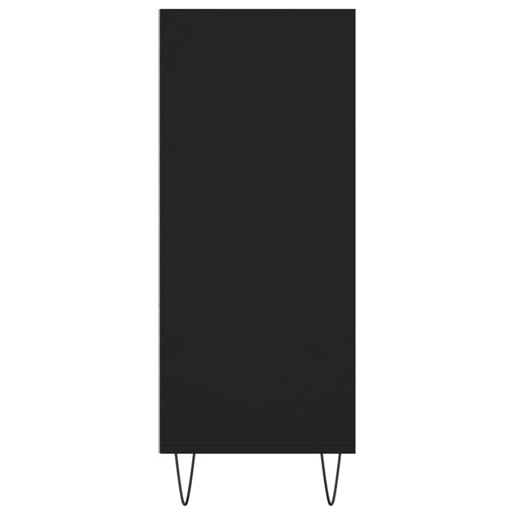 Highboard Black 57x35x90 cm Engineered Wood