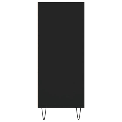 Highboard Black 57x35x90 cm Engineered Wood