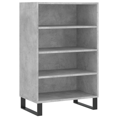 Highboard Concrete Grey 57x35x90 cm Engineered Wood