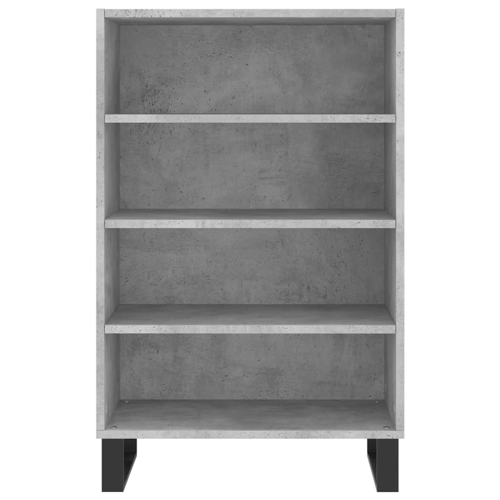 Highboard Concrete Grey 57x35x90 cm Engineered Wood