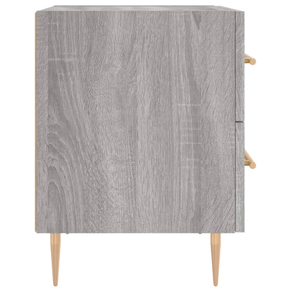 Bedside Cabinets 2 pcs Grey Sonoma 40x35x47.5 cm Engineered Wood