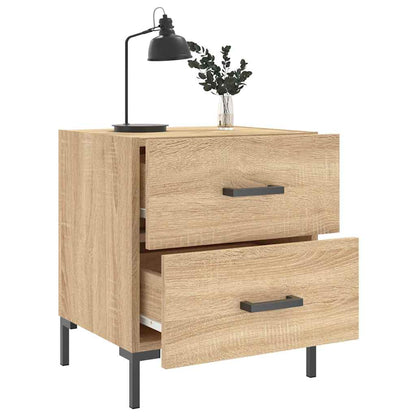 Bedside Cabinets 2 pcs Sonoma Oak 40x35x47.5 cm Engineered Wood