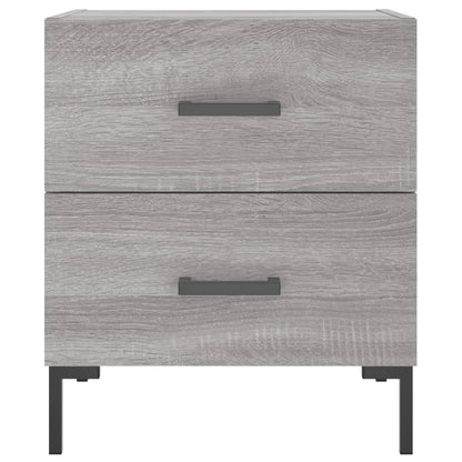 Bedside Cabinets 2 pcs Grey Sonoma 40x35x47.5 cm Engineered Wood