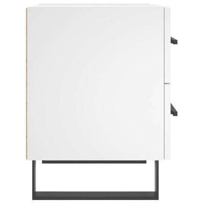 Bedside Cabinets 2 pcs White 40x35x47.5 cm Engineered Wood