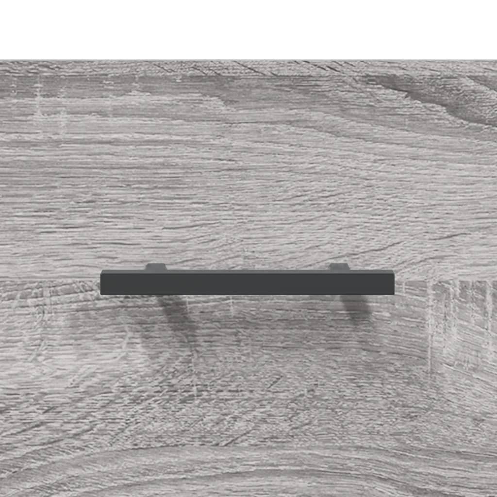Bedside Cabinet Grey Sonoma 40x35x47,5 cm Engineered Wood