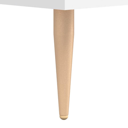Bedside Cabinets 2 pcs White 40x35x47.5 cm Engineered Wood