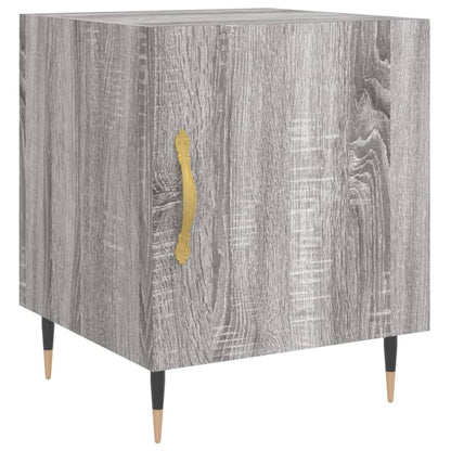 Bedside Cabinet | Grey Sonoma | Engineered wood | Medium