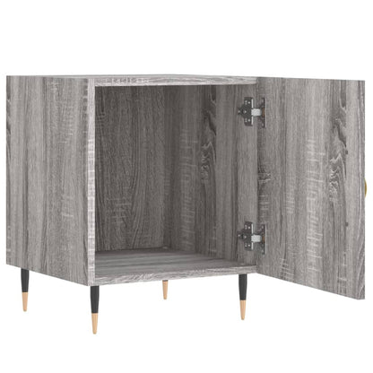 Bedside Cabinet | Grey Sonoma | Engineered wood | Medium