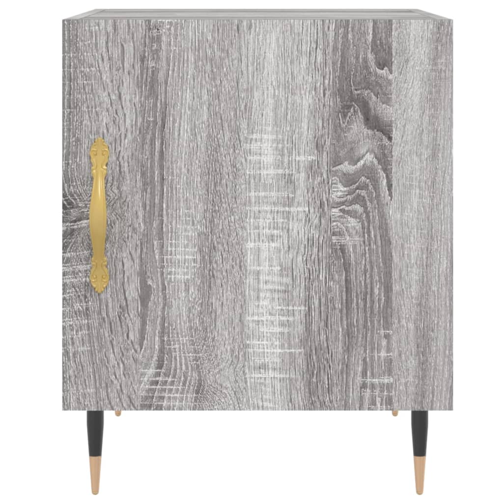 Bedside Cabinet | Grey Sonoma | Engineered wood | Medium