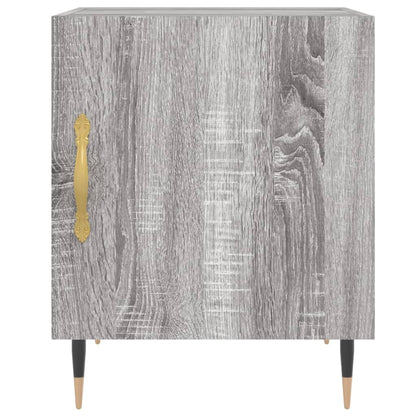 Bedside Cabinet | Grey Sonoma | Engineered wood | Medium