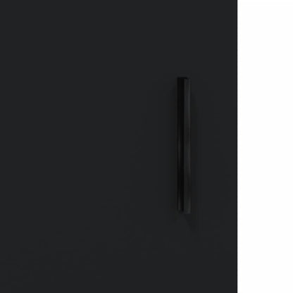 Bedside Cabinets 2 pcs Black 40x40x50 cm Engineered Wood