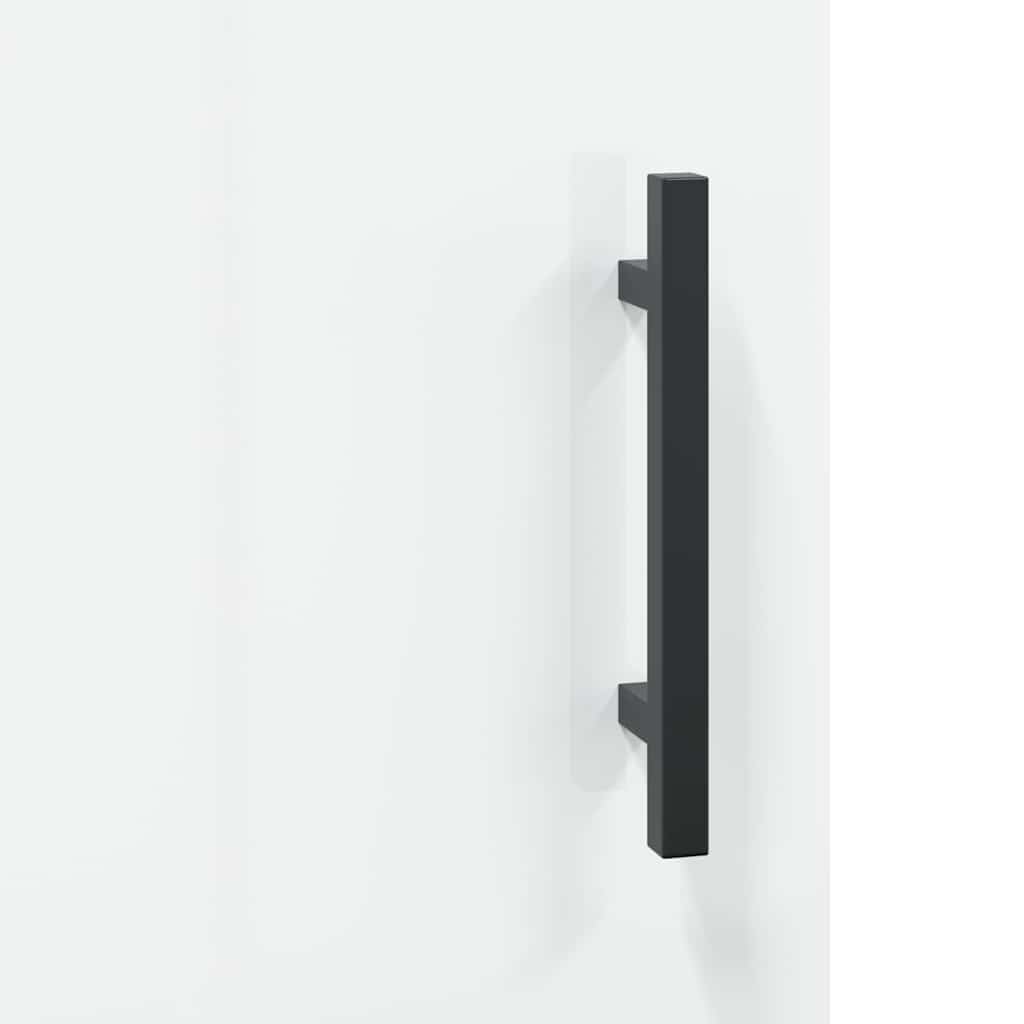 Bedside Cabinets 2 pcs High Gloss White 40x40x50 cm