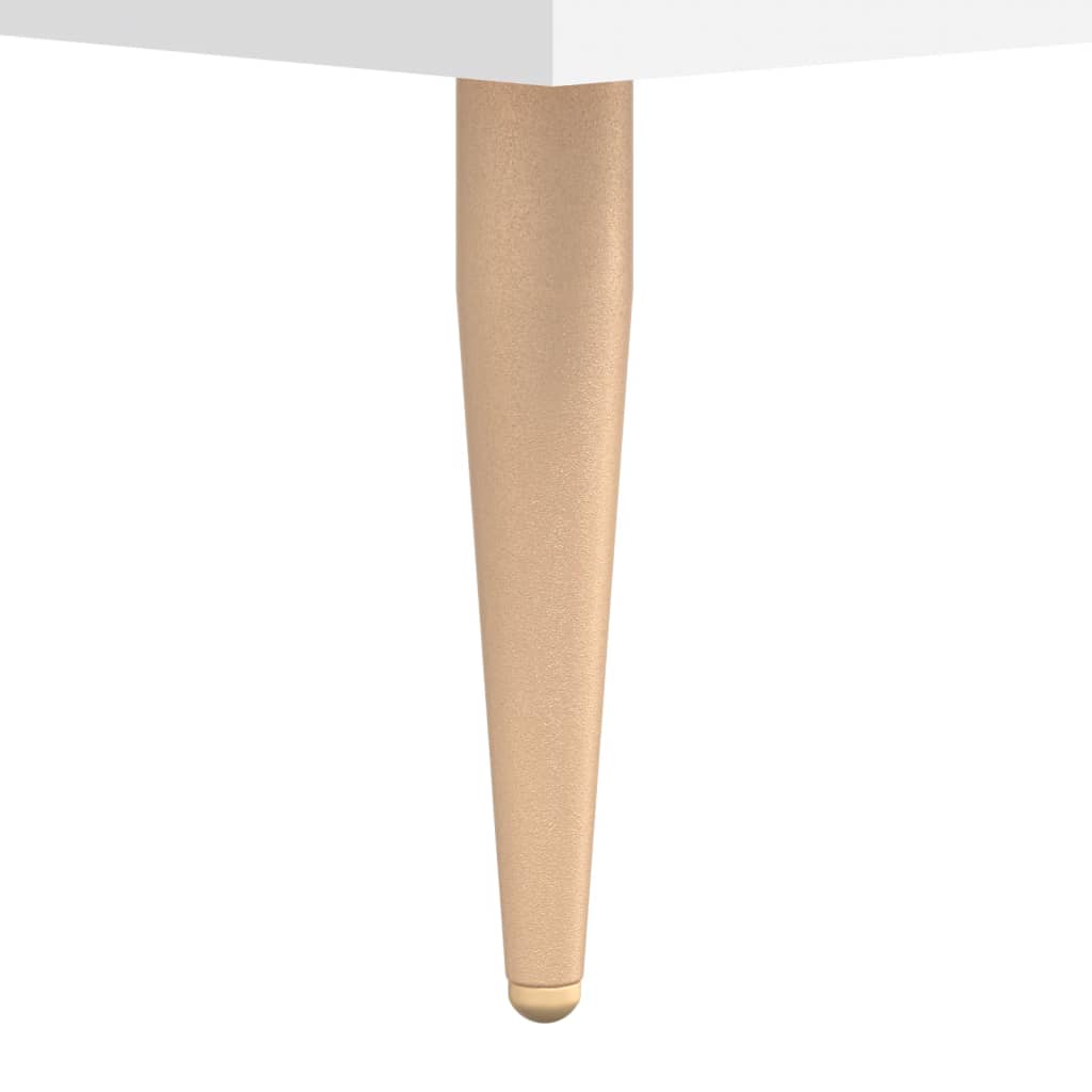 Bedside Cabinet White 40x40x66 cm Engineered Wood
