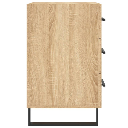 Bedside Cabinet Sonoma Oak 40x40x66 cm Engineered Wood