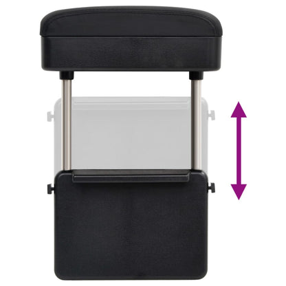 Car Armrest Universal Black 23x8x(30-38) cm ABS