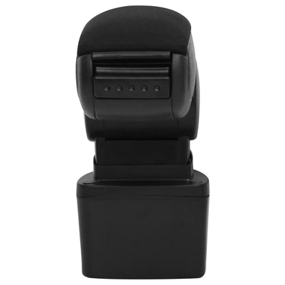 Car Armrest Black 14.5x31.5x(30-48) cm ABS