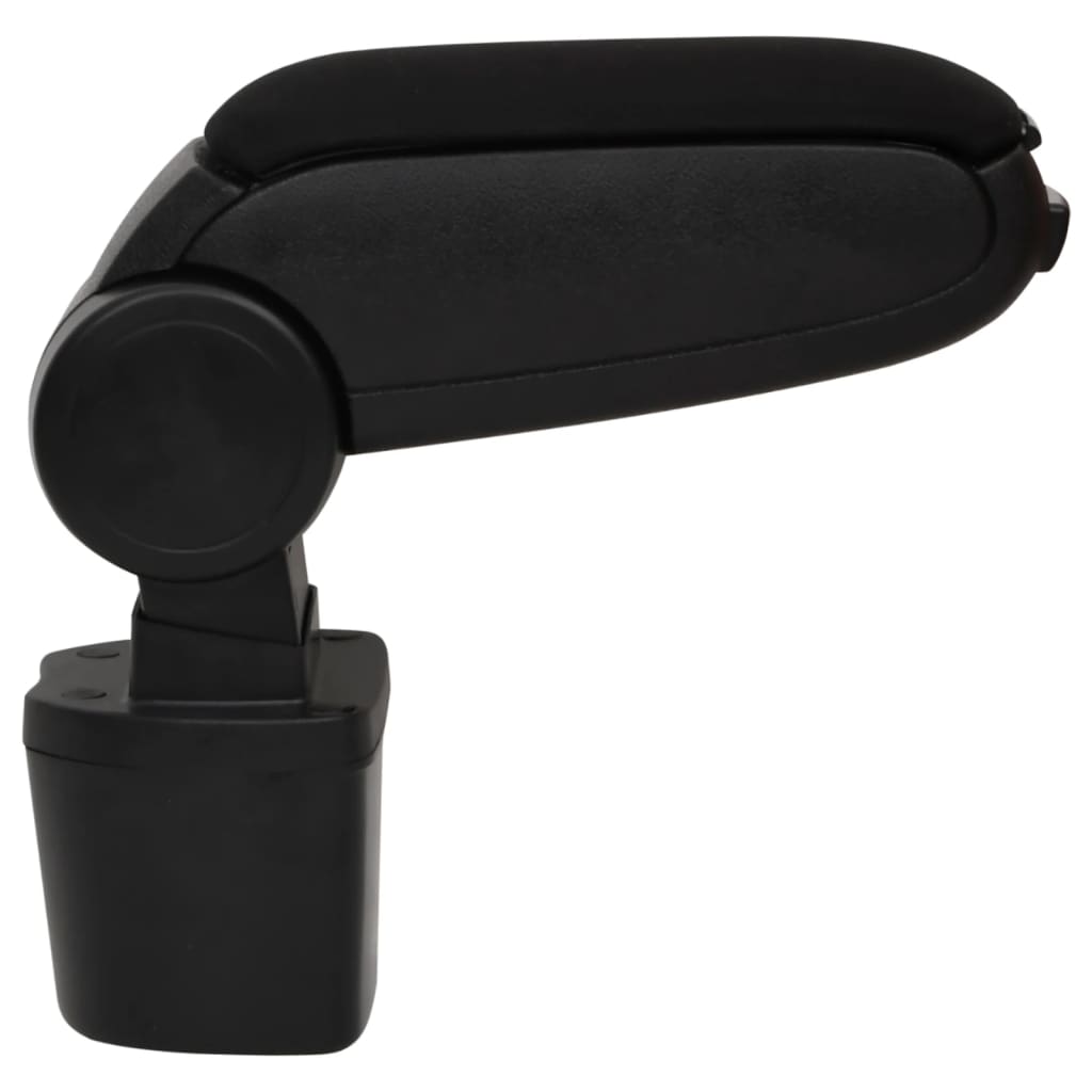 Car Armrest Black 14.5x31.5x(30-48) cm ABS