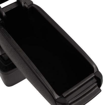 Car Armrest Black 14.5x31.5x(30-48) cm ABS