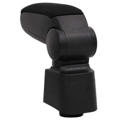 Car Armrest Black 12x34x(35-47) cm ABS