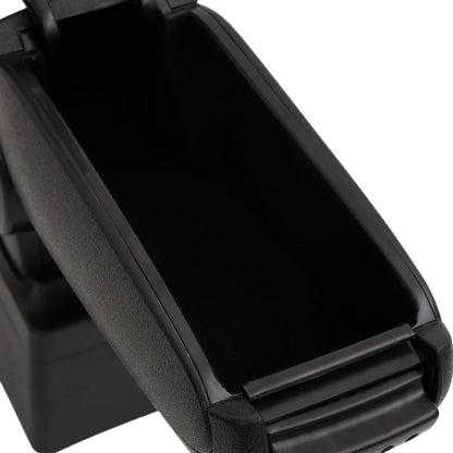 Car Armrest Black 12x34x(35-47) cm ABS